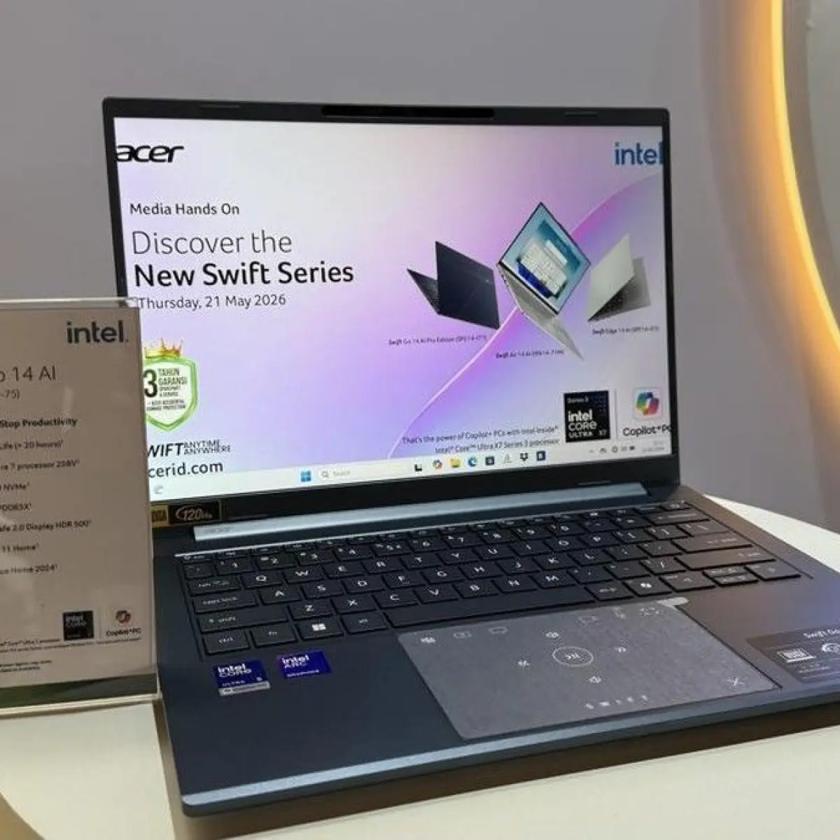 Acer Rebut Pangsa Pasar Laptop Premium Indonesia dengan Peluncuran Trio Swift Terbaru Berteknologi Kecerdasan Buatan