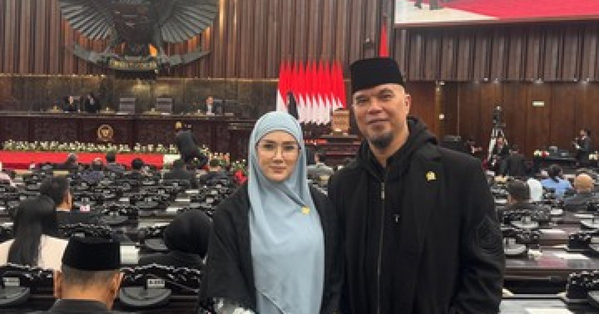 Mulan Jameela dan Ahmad Dhani Kompak Hadiri Rapat Paripurna DPR, Sorotan Publik Tertuju pada Agenda Kenegaraan
