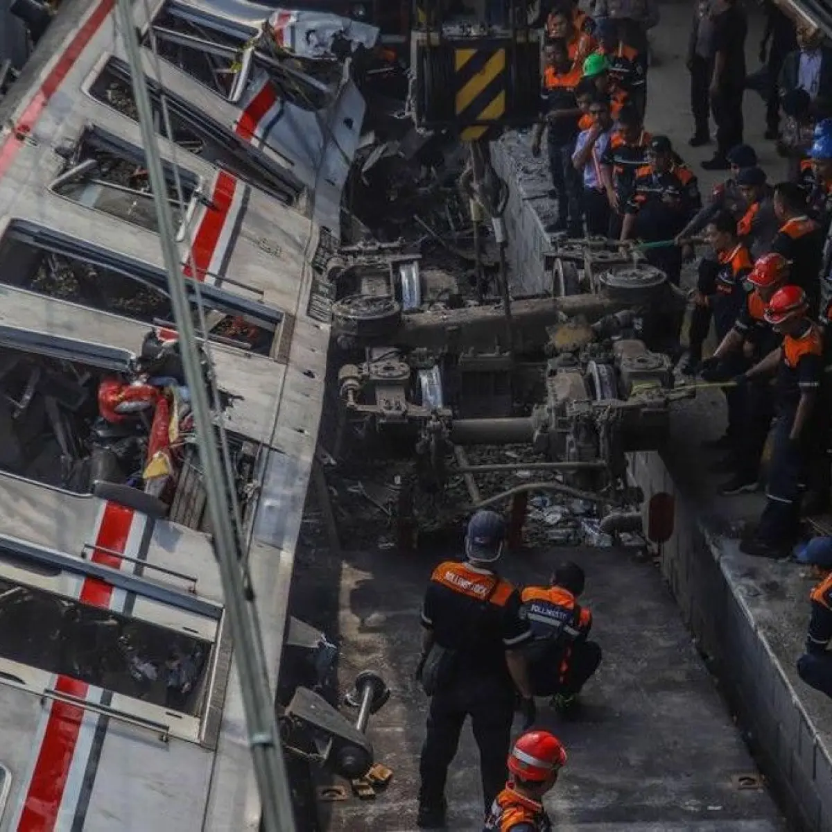 KNKT Targetkan Dua Bulan Mendalami Penyebab Kecelakaan Fatal KA Argo Bromo dan KRL di Bekasi Timur