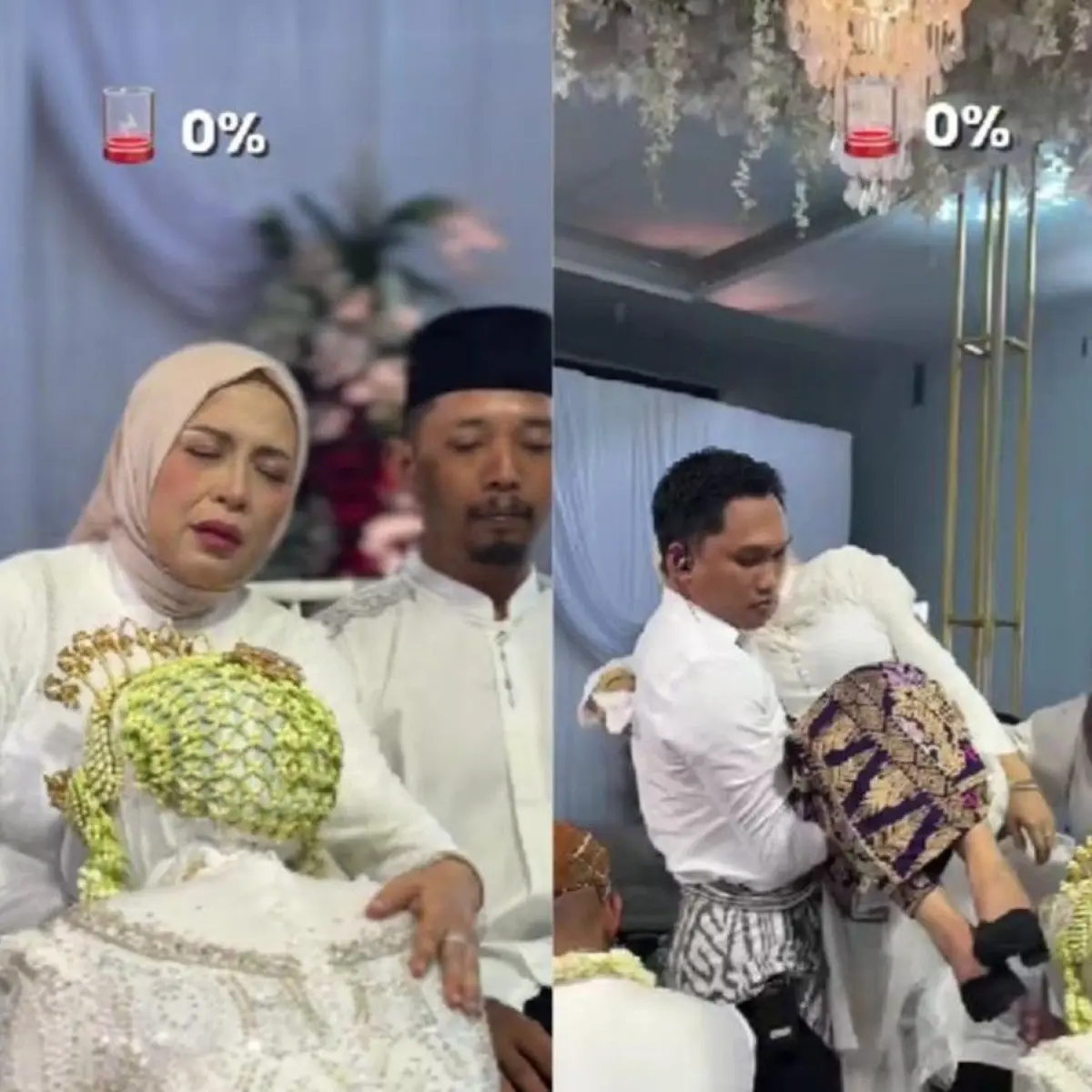 Momen Intim Sungkeman Pernikahan di Jember Diwarnai Insiden Ibu Pengantin Ambruk, Resepsi Berlanjut dengan Semangat Baru