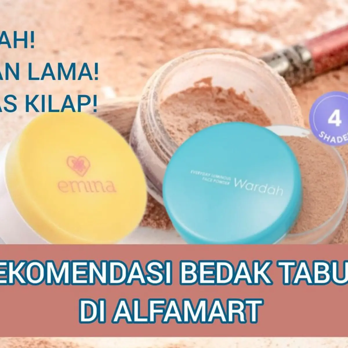 Rahasia Tampil Segar Seharian: Intip Empat Varian Bedak Padat Wardah Penahan Kilap untuk Wanita Sibuk