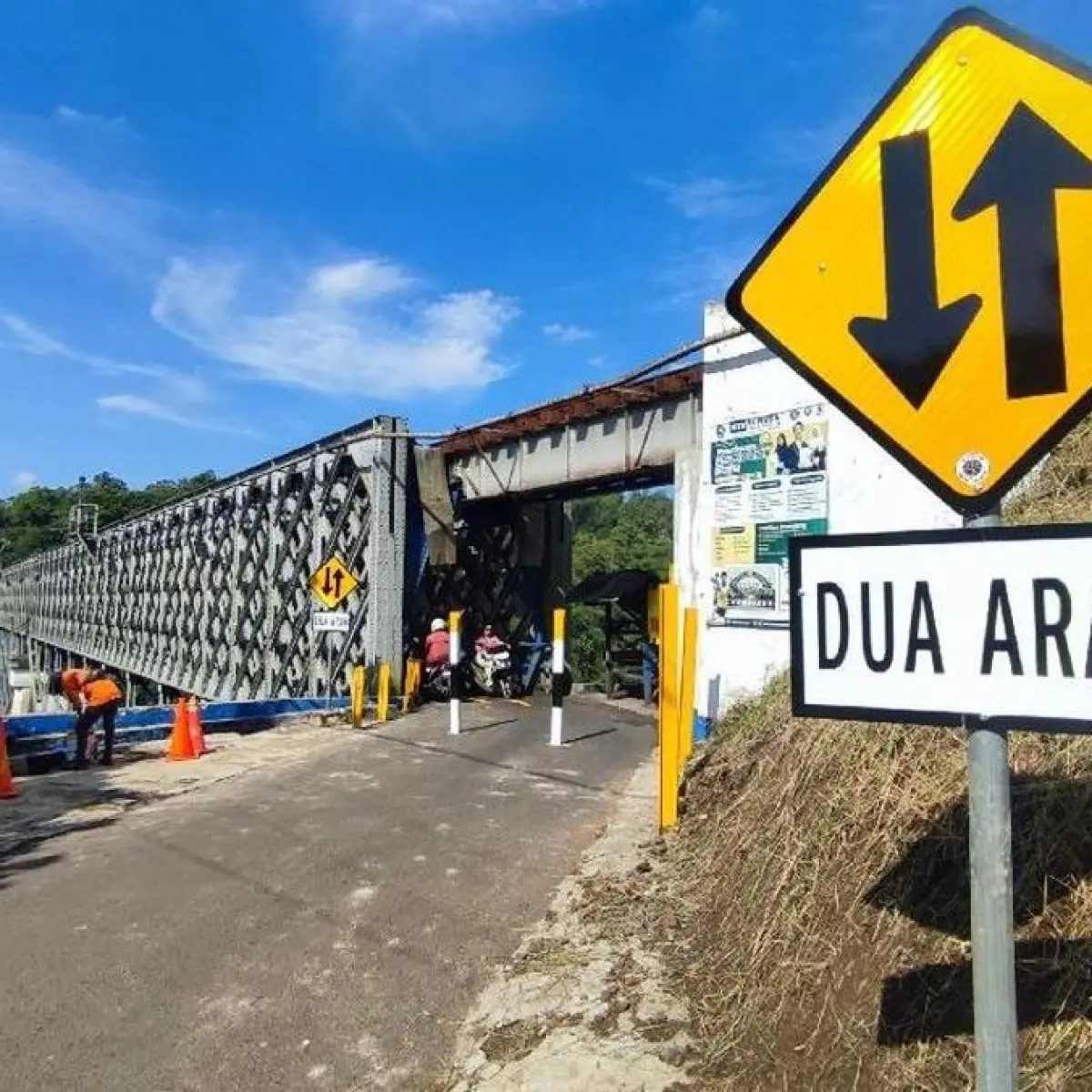 Warga Geger, Pria Lansia Diduga Lompat dari Jembatan Cirahong ke Sungai Citanduy