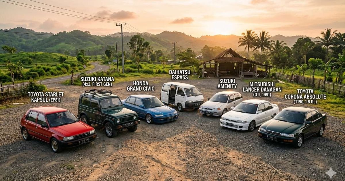 Prediksi Tren Otomotif 2026: Tujuh Mobil Klasik 90-an Tetap Eksis di Bawah Rp30 Juta