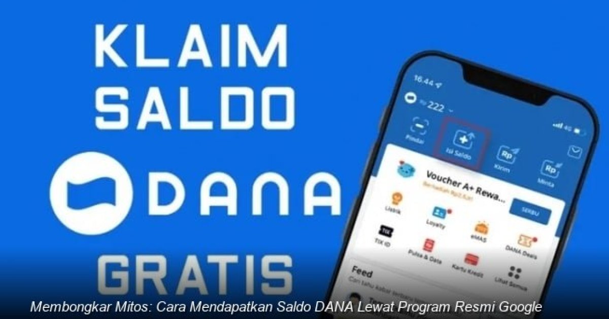 Google Tidak Bagi-Bagi Saldo DANA Gratis, Ini Jalur Resmi Mendapatkan Nilai Finansial dari Ekosistem Mereka