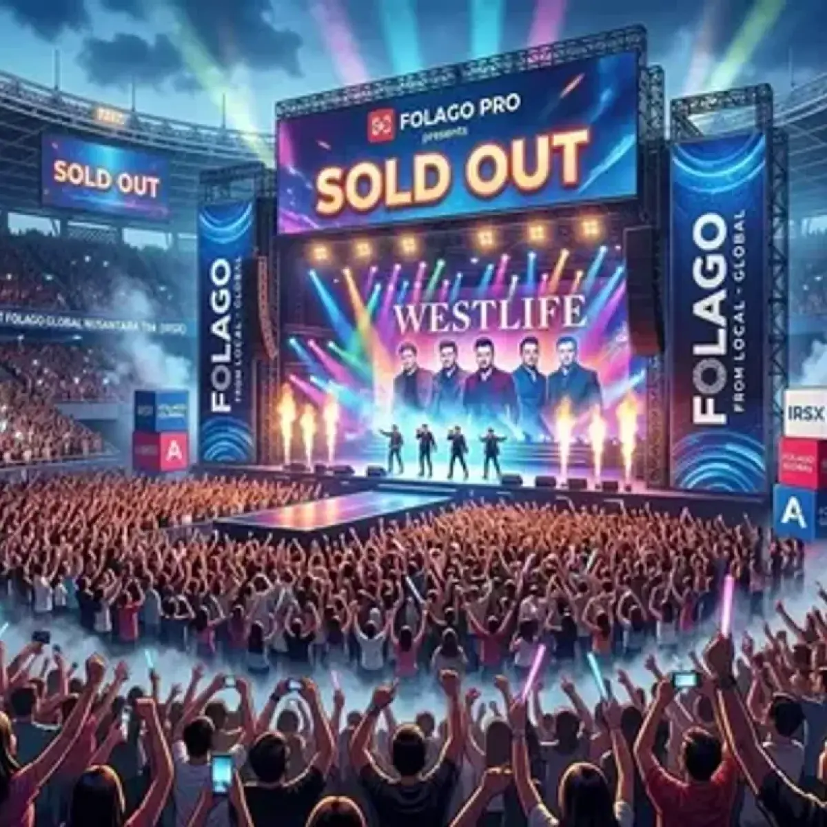 Tiket Konser Ulang Tahun Westlife di Jakarta Habis Terjual dalam Hitungan Jam, Bukti Popularitas Tak Lekang oleh Waktu