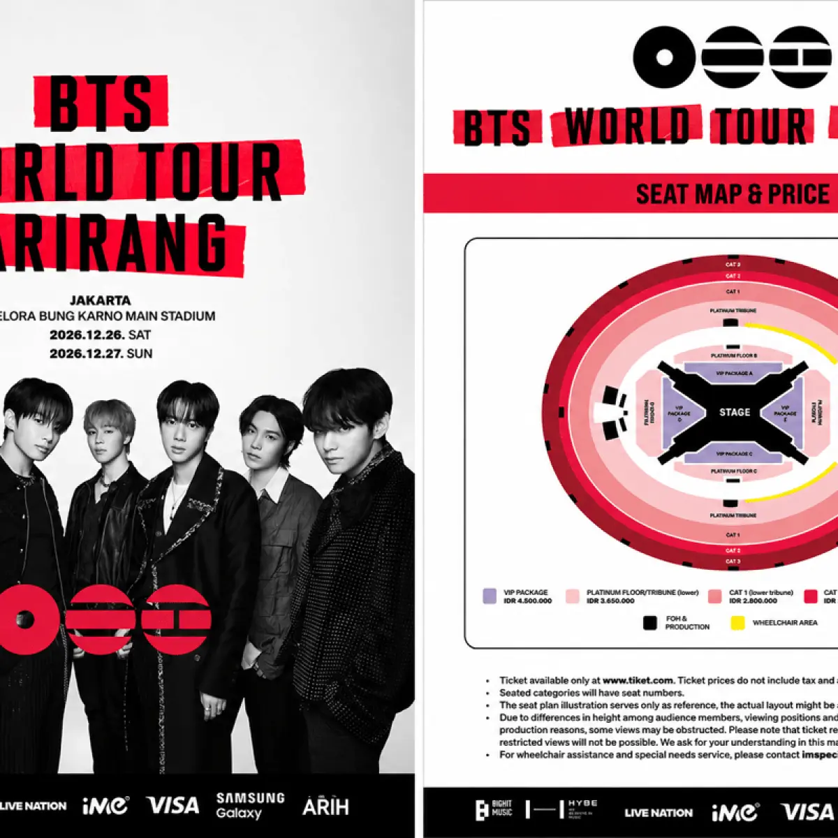 BTS Konfirmasi Konser Global 'ARIRANG' di Jakarta, Stadion GBK Jadi Saksi di Akhir 2026