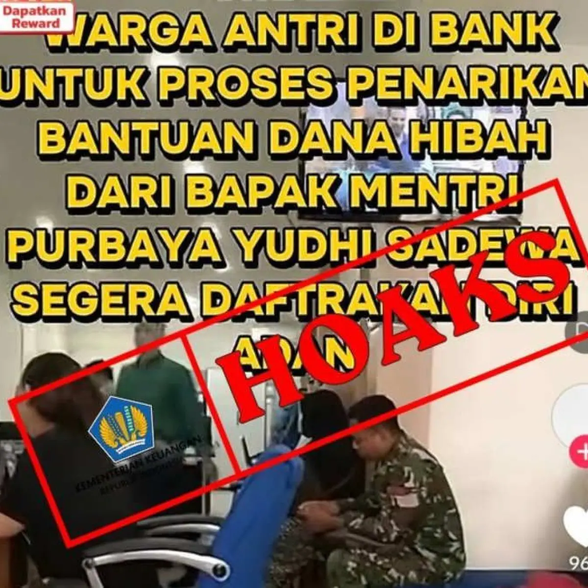 Kementerian Keuangan Tegaskan Hoaks Pencairan Dana Hibah Mengatasnamakan Menkeu Purbaya, Waspada Penipuan