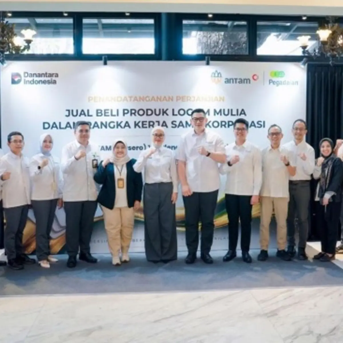 Pegadaian dan ANTAM Jalin Kemitraan Strategis Dorong Penguatan Pasar Logam Mulia Nasional