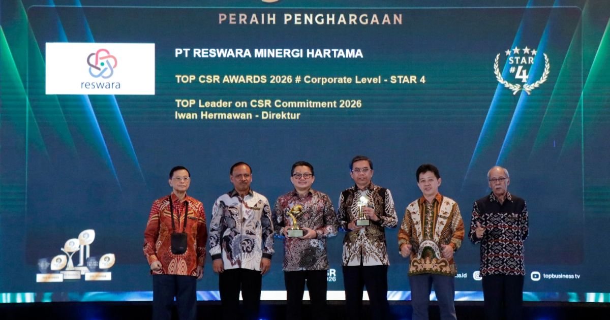 Reswara Raih Pengakuan TOP CSR Awards 2026, Komitmen ESG Jadi Pilar Pemberdayaan Masyarakat