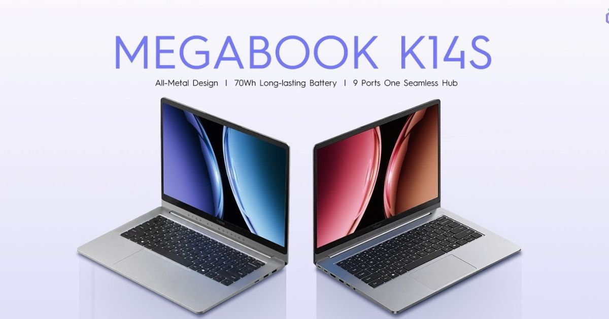 TECNO Rilis Laptop MEGABOOK K14S Layar 14 Inci untuk Tunjang Produktivitas Era Digital