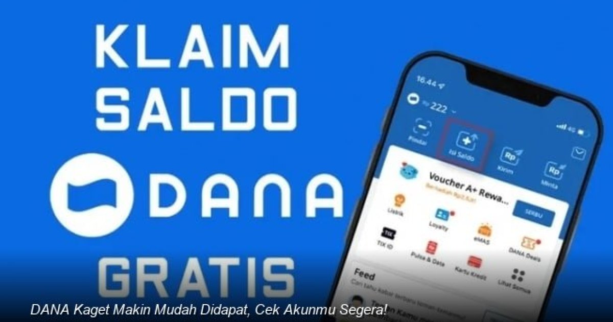 Cara Mudah Menggunakan Fitur DANA Kaget untuk Menerima dan Berbagi Dana