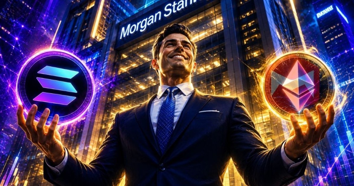 Solusi Investasi Kripto Terstruktur: Morgan Stanley Buka Akses Ethereum dan Solana Bagi Investor Institusi
