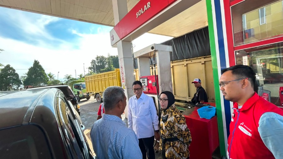 Pantau Kelancaran Solar B50 di Lintas Sumatra, Wamen ESDM Yuliot Tanjung Pastikan Pasokan Energi Aman