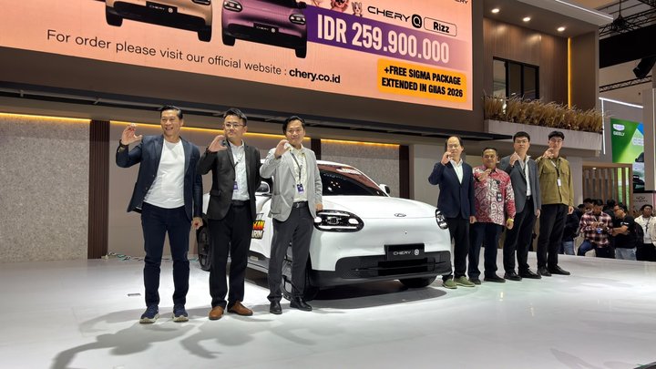 Tampil Elegan di GIIAS 2026, Chery Q Resmi Ramaikan Pasar Mobil Listrik Indonesia