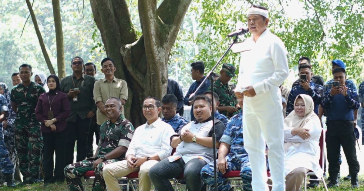 Bupati Subang Madiri Perkemahan KKRI BATCH 2 Bersama Gubenur Jawa Barat