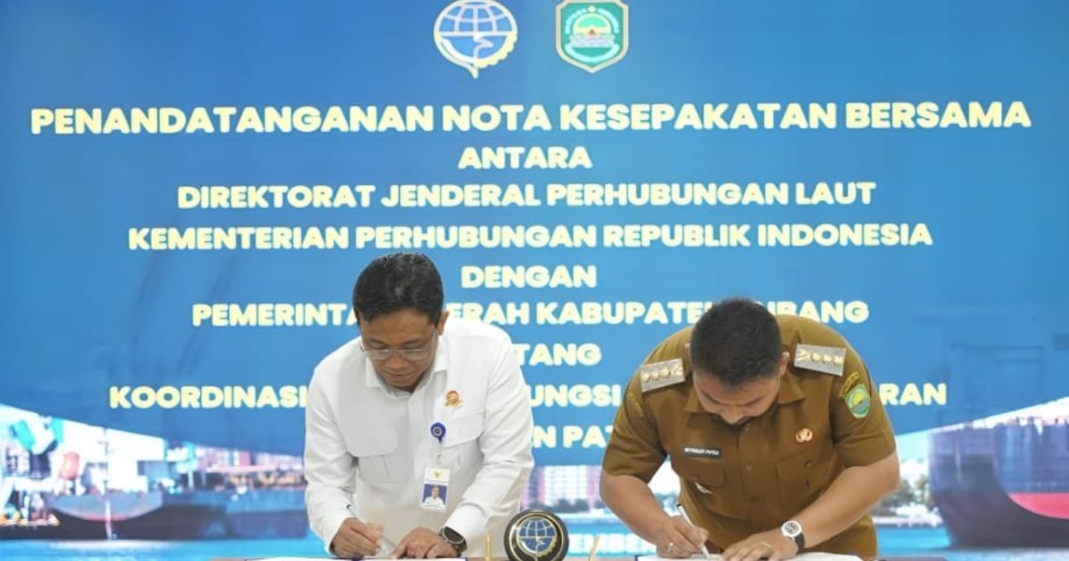 Bupati Subang Hadiri Penandatanganan Nota Kesepakatan Bersama Dengan Direktorat Jenderal Perhubungan Laut