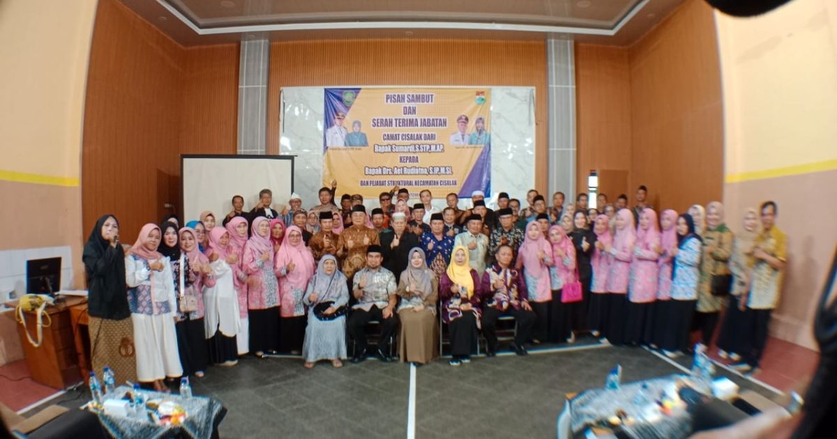 Kecamatan Cisalak Menggelar Acara Pisah Sambut Camat Baru Kecamatan Cisalak