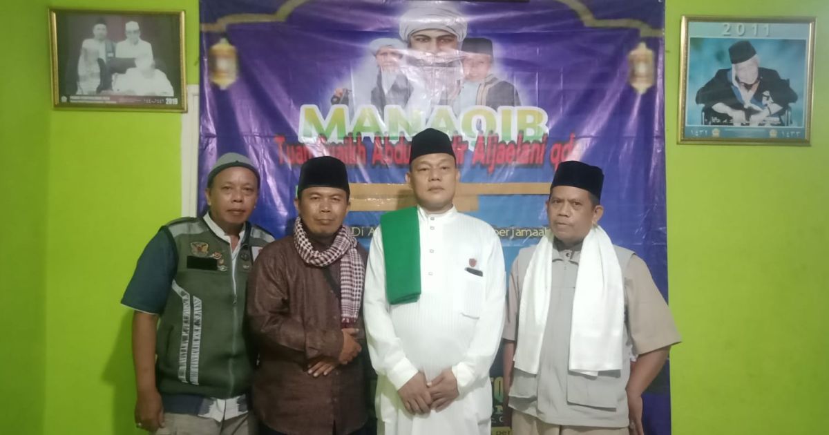 Manaqib Tuan Syekh Abdul Qadir Al-Jailani Rutin Digelar di Ciomas Sekaligus Peringati Maulid Nabi
