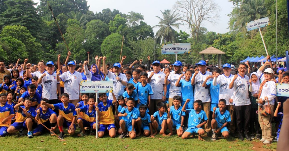 534 Siswa SD se-Kota Bogor Meriahkan Invitasi Olahraga Tradisional 2025
