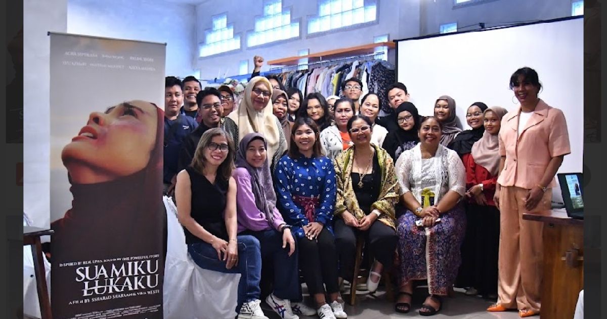 Ajakan Tolak KDRT Digaungkan Lewat Preview Dan Diskusi Film Suamiku, Lukaku di Medan