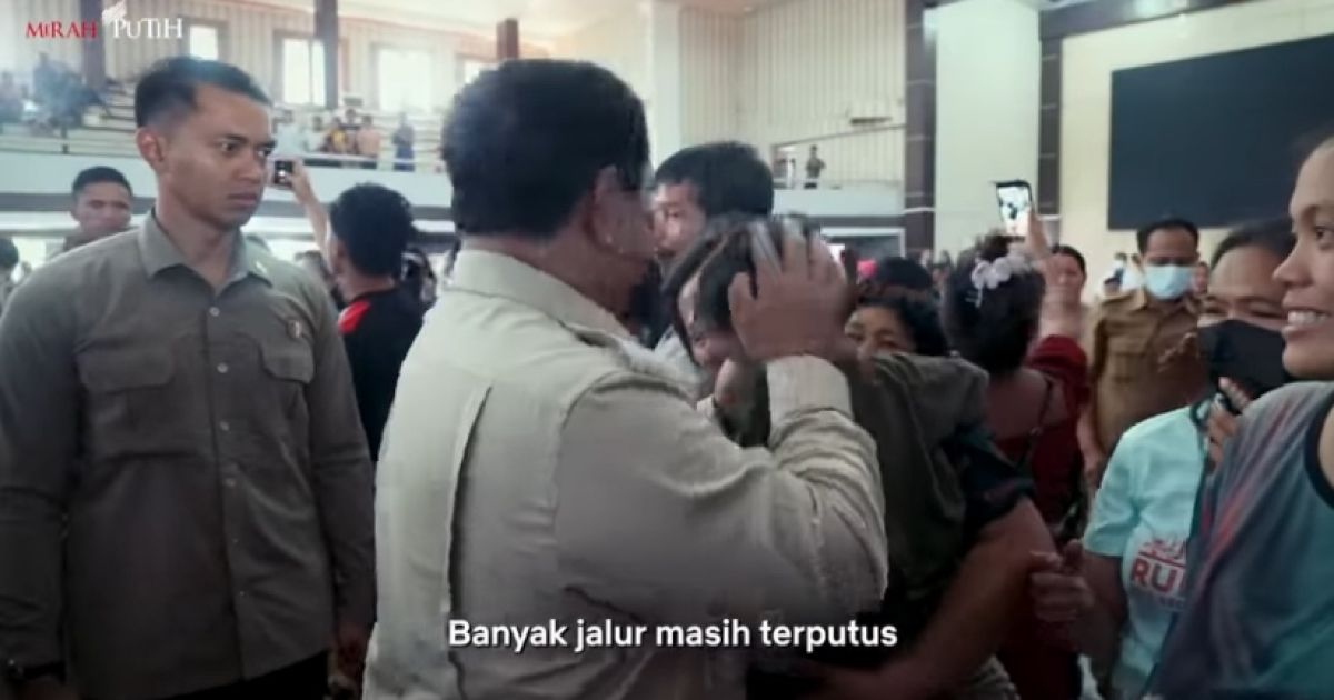Warga Aceh Sampaikan Harapan Langsung kepada Presiden Prabowo di Tengah Derita Bencana/tangkap layar YT Setpres RI