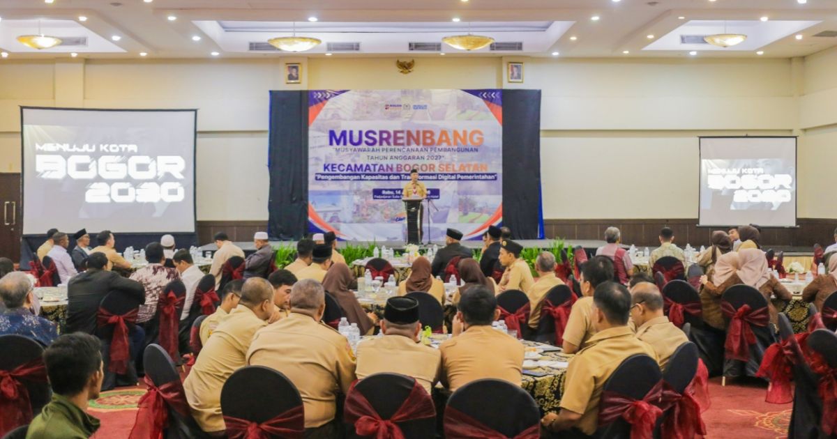 Dedie Rachim Tegaskan Komitmen Pemerataan Pembangunan di Bogor Selatan