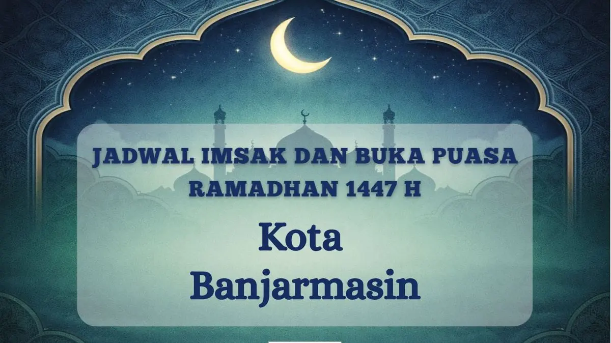 Warga Banjarmasin Wajib Tahu: Jadwal Imsak dan Buka Puasa 21 Februari 2026