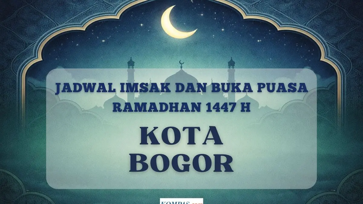 Warga Bogor Simak! Ini Jadwal Lengkap Imsakiyah dan Buka Puasa 4 Ramadhan 1447 H