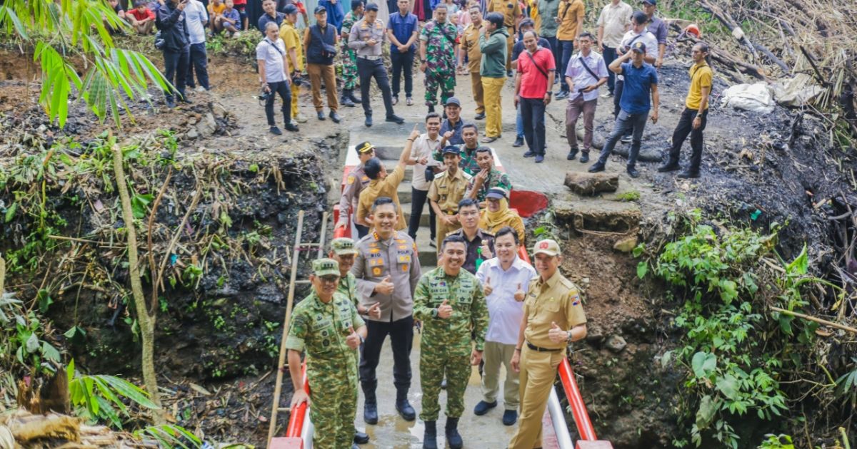Perkuat Akses Warga, Jembatan Cileungsir Bogor Selatan Diresmikan Presiden