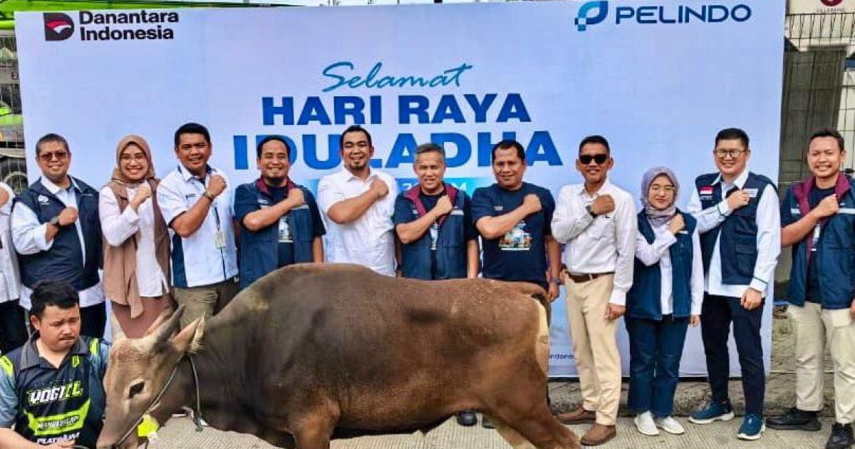 JICT Pererat Kebersamaan Komunitas Tanjung Priok Lewat Program Distribusi Hewan Kurban Idul Adha