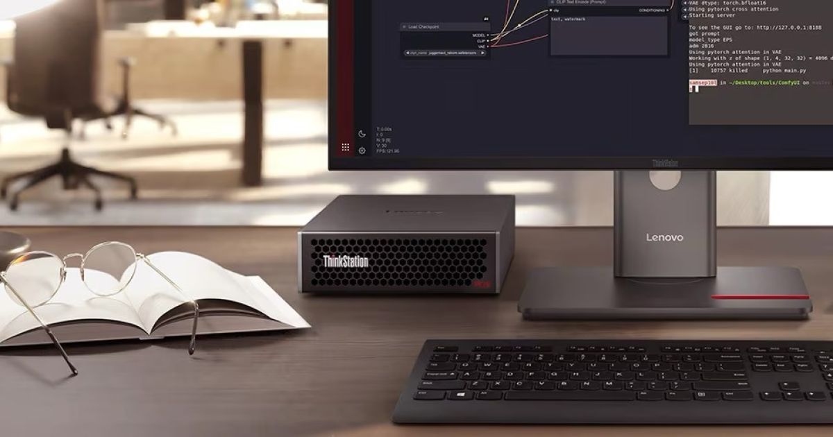 Lenovo Suntikkan Kekuatan AI ke Desktop Profesional Indonesia dengan Peluncuran ThinkStation PGX