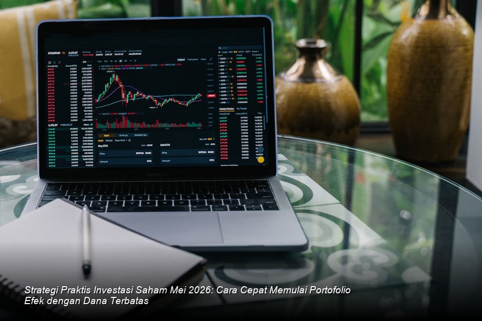 Fase Konsolidasi IHSG Mei 2026: Taktik Efektif Investor Pemula Bangun Portofolio Saham Bermodal Tipis