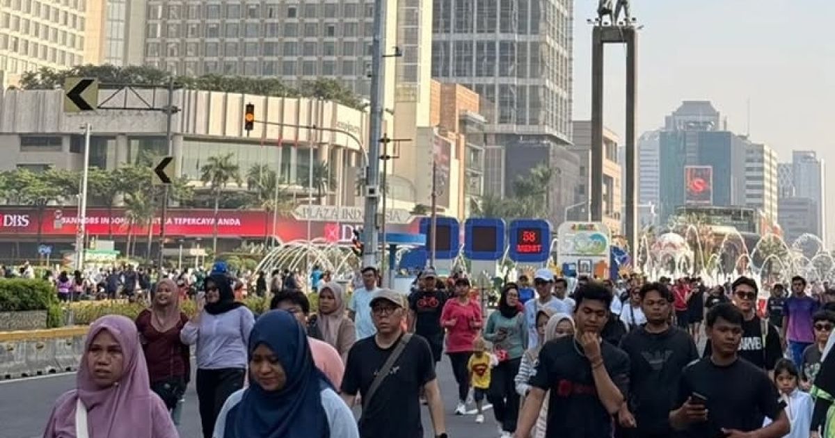 Antisipasi Libur Nasional, Dishub DKI Putuskan Tiadakan CFD Sudirman-Thamrin Pekan Depan