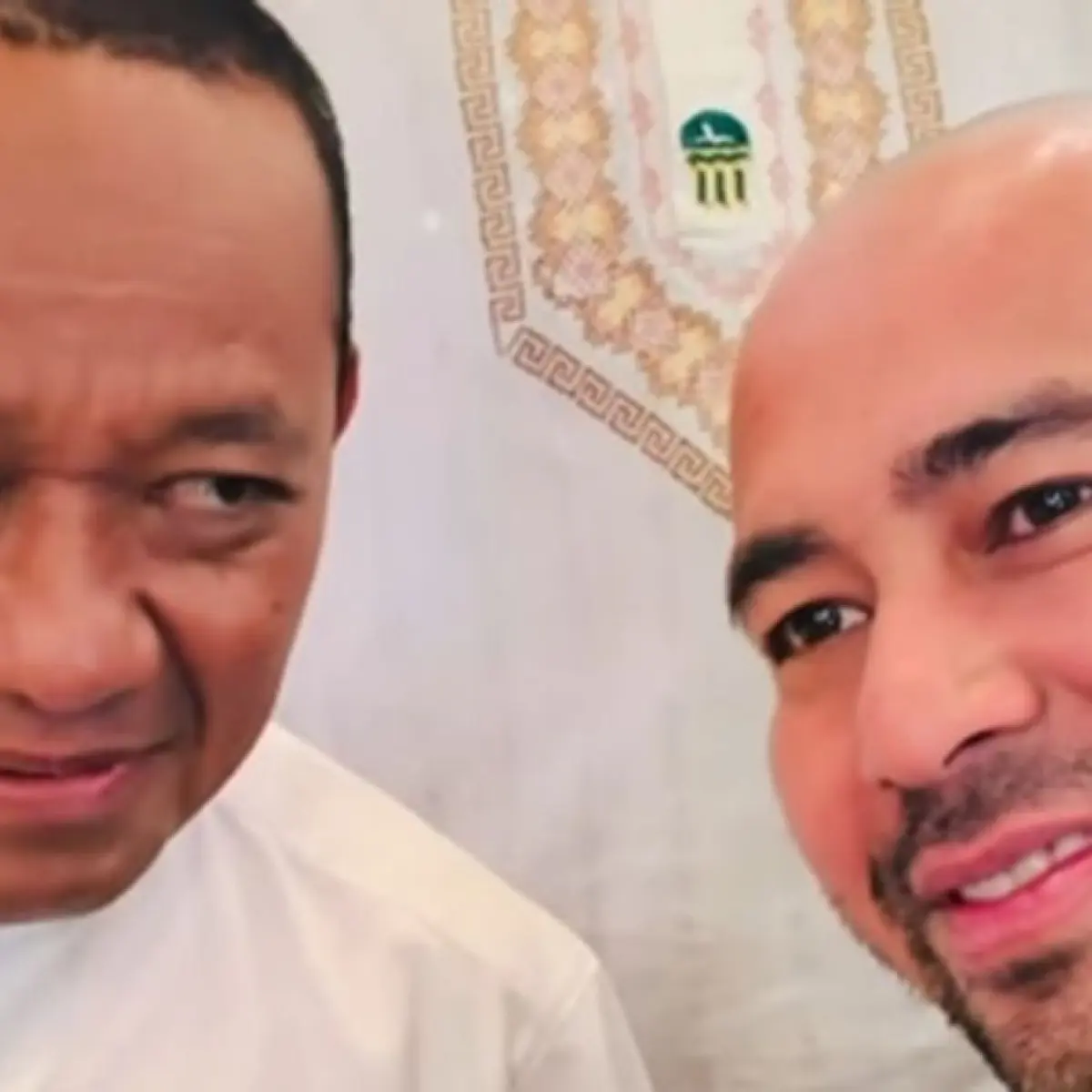 Momen Kebersamaan Religius Raffi Ahmad dan Menteri Bahlil di Tanah Suci Curi Perhatian Publik