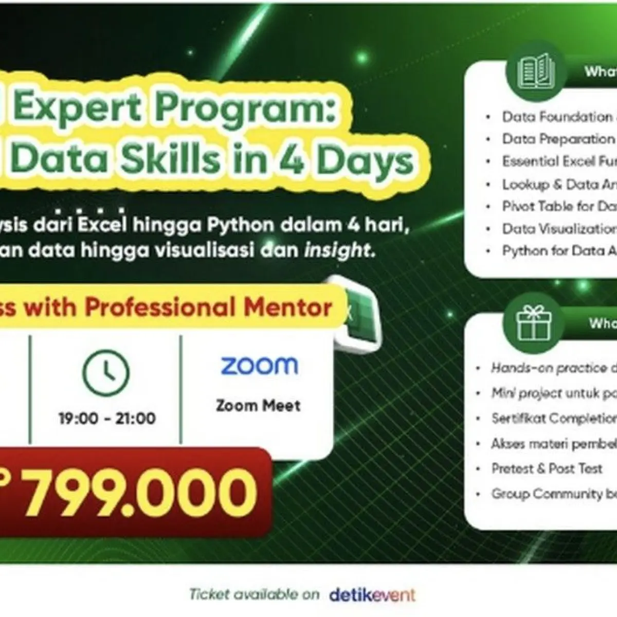 Tingkatkan Kompetensi Data: KEI Learning Luncurkan Bootcamp Intensif Excel dan Python untuk Profesional