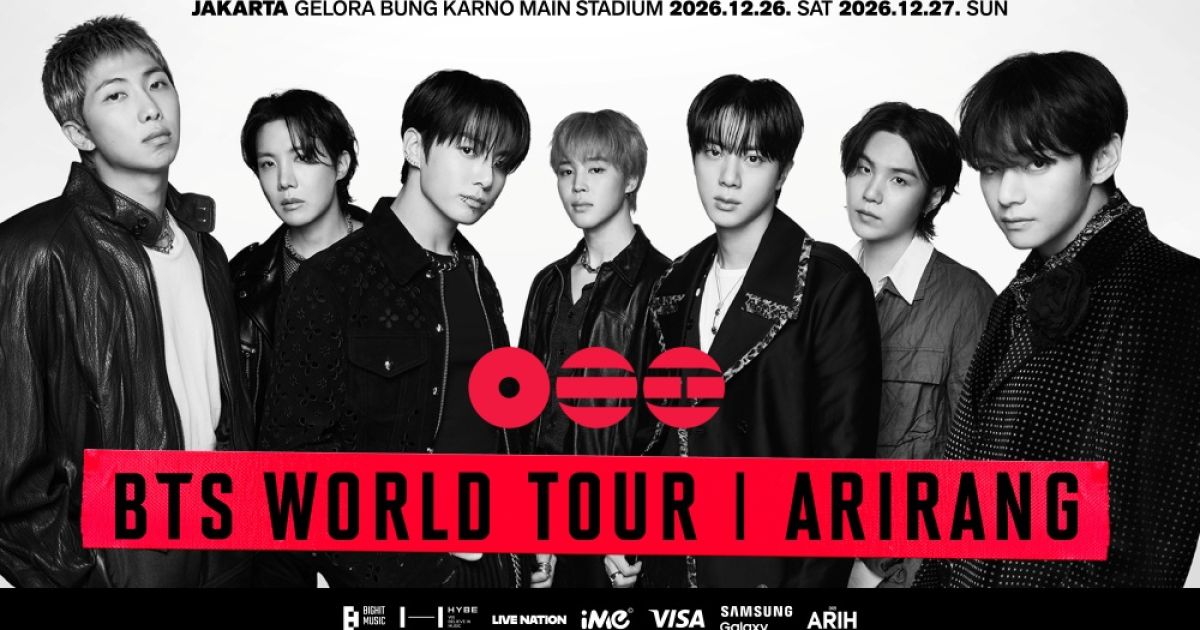 Penantian Panjang ARMY: BTS Bakal Gelar Konser 'ARIRANG' di Jakarta Akhir 2026, Tiket Mulai Dijual Juni