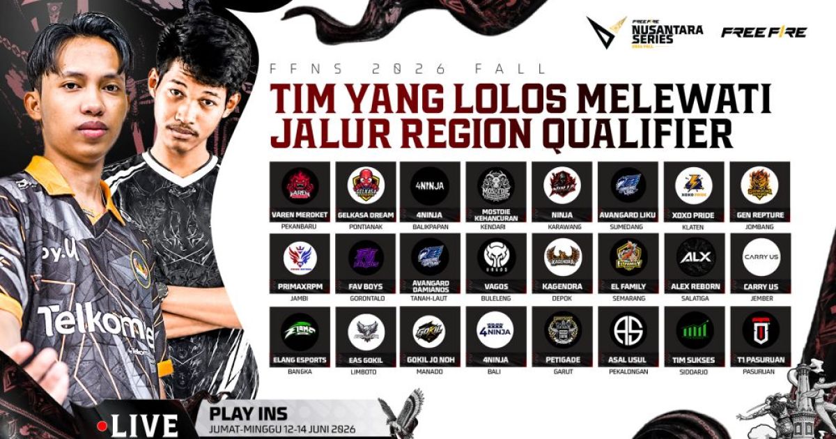 Pintu Gerbang Terakhir Menuju Grand Final FFNS 2026 Fall: 36 Tim Bersaing Ketat di Babak Play-Ins