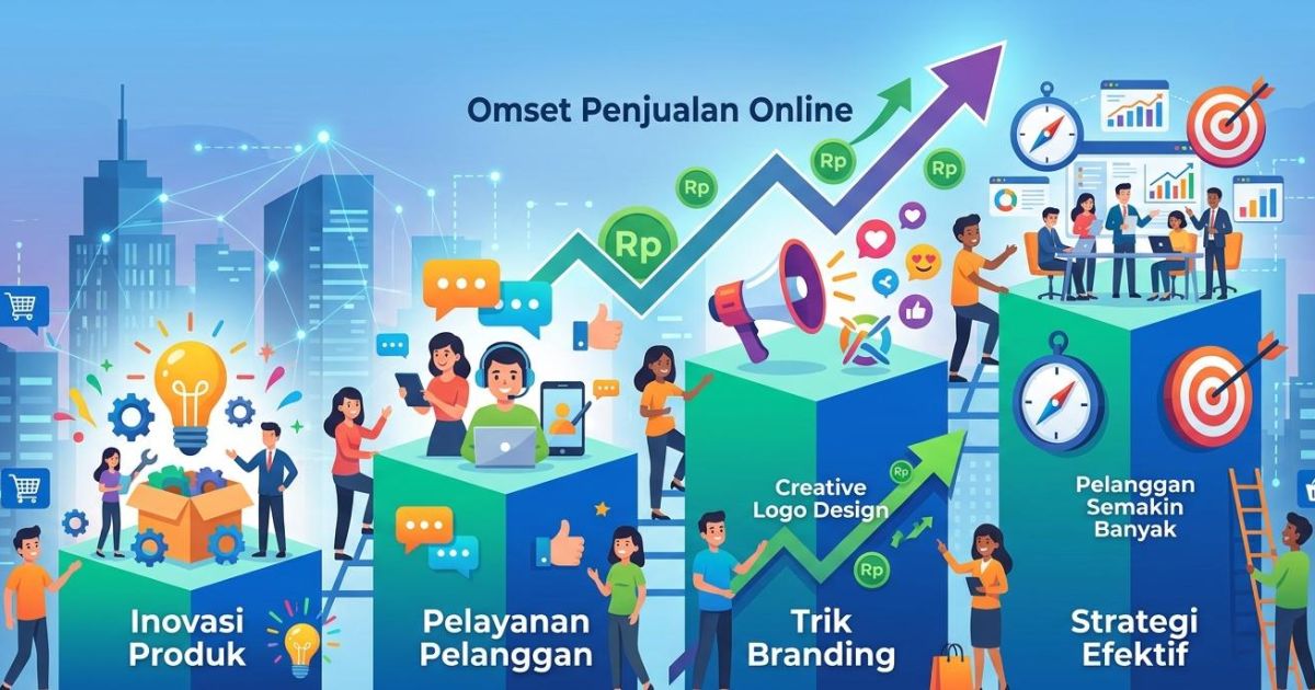 Strategi Jitu Pebisnis Online Pemula untuk Menggali Potensi Omzet Maksimal di Tengah Persaingan Pasar Digital