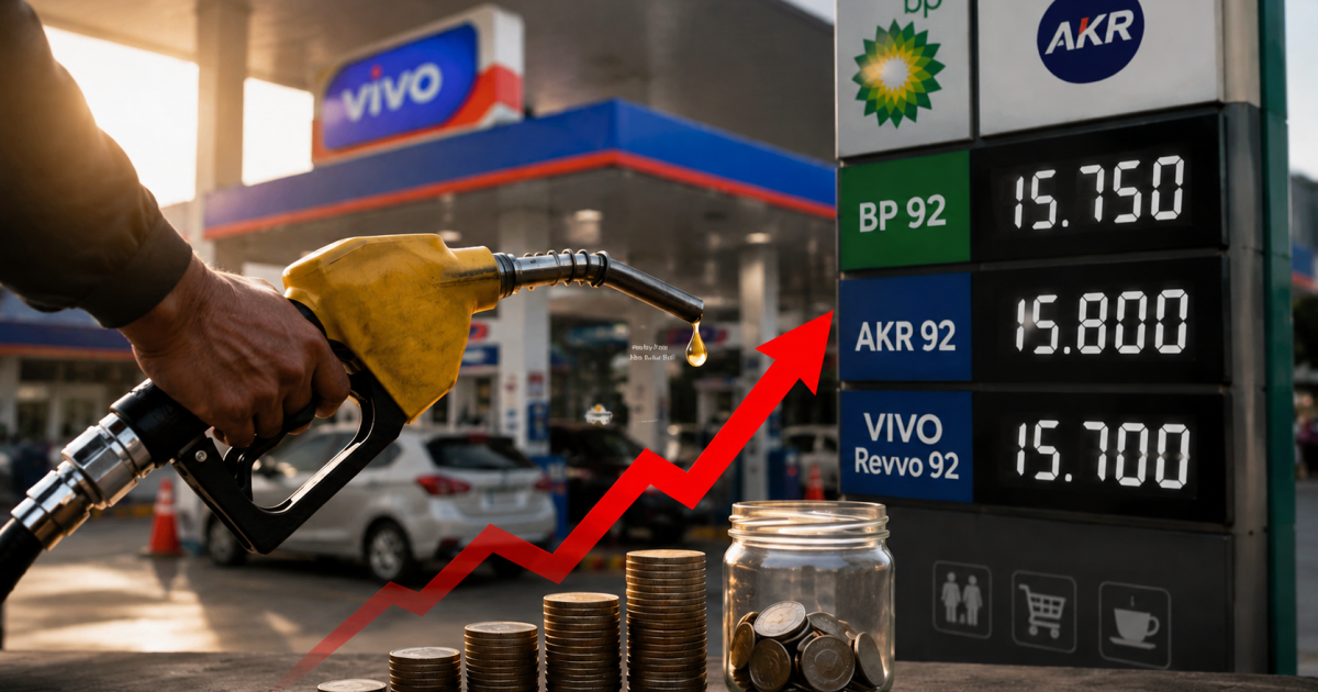SPBU Swasta Ikuti Jejak Pertamina, Kenaikan Harga BBM RON 92 Mulai Berlaku Hari Ini