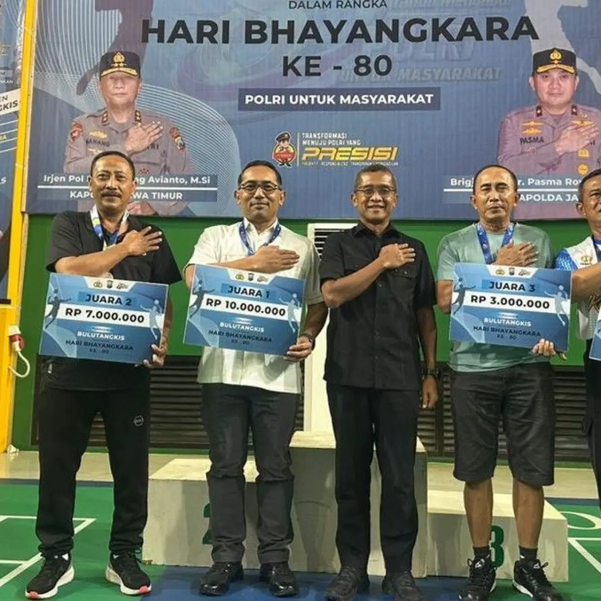 Tim Polda 2 Dominasi Lapangan: Mengukir Prestasi Juara dalam Turnamen Bulutangkis Kapolda Cup 2026