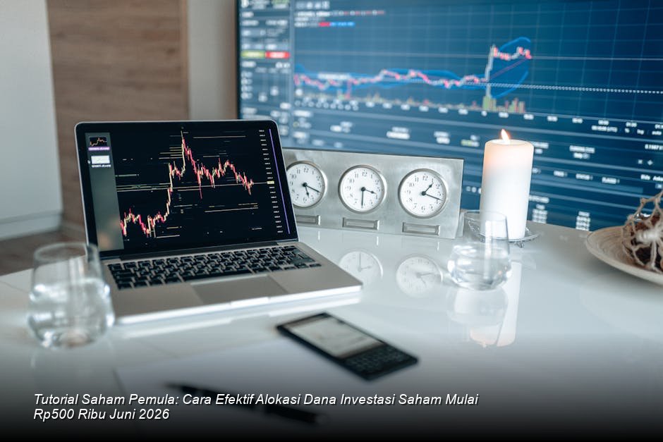 Strategi Jitu Membangun Portofolio Saham Awal dengan Modal Rp500 Ribu di Tengah Konsolidasi IHSG Juni 2026
