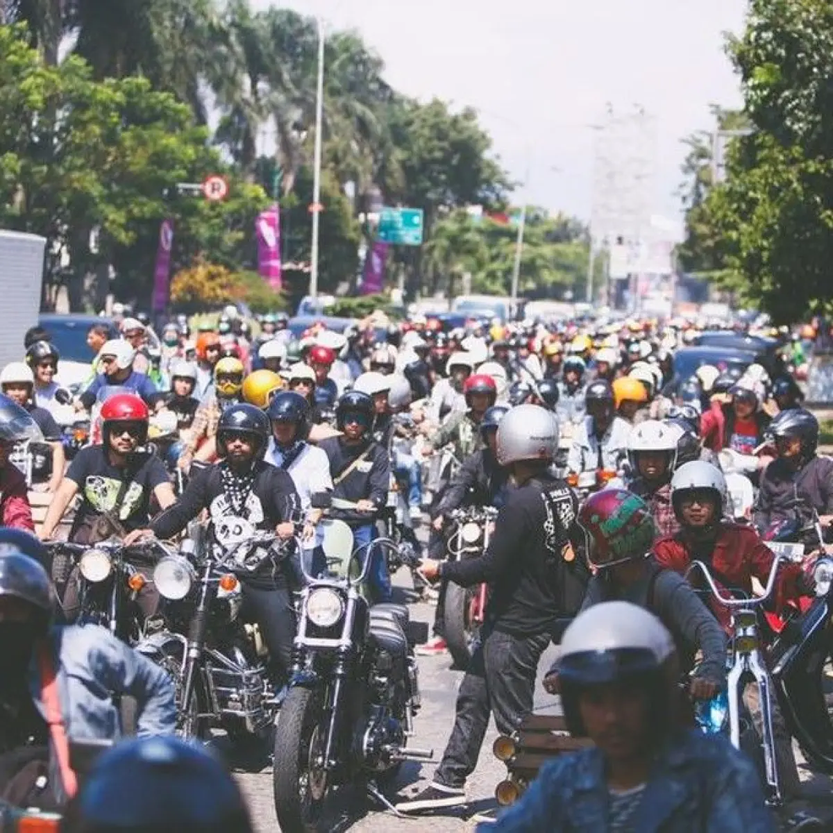 Prabuwangi Park Becomes International Hub for Custom Culture Enthusiasts at BBQ Ride 2026