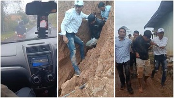 Aksi Dramatis di Lampung Barat: Pelaku Curanmor Pilih Terjun ke Jurang Demi Hindari Penangkapan Polisi