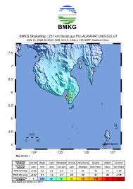 Gempa Magnitudo 5,7 Guncang Perairan Utara Sulawesi Utara, Pusat Getaran Dekat Kepulauan Sangihe