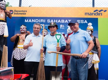 Bank Mandiri Perkuat Pemberdayaan Desa Lewat Integrasi Program Strategis di Mandiri Jogja Marathon 2026