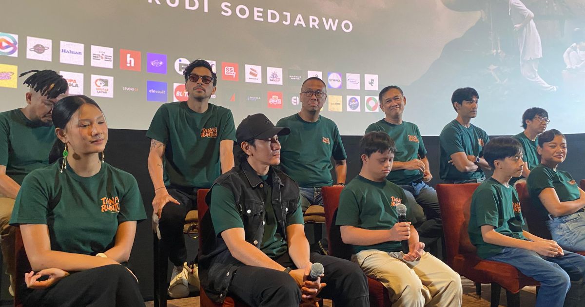 Vino G. Bastian Soroti Kekuatan Sinema "Tanah Runtuh" dalam Menggambarkan Derita Anak Korban Konflik