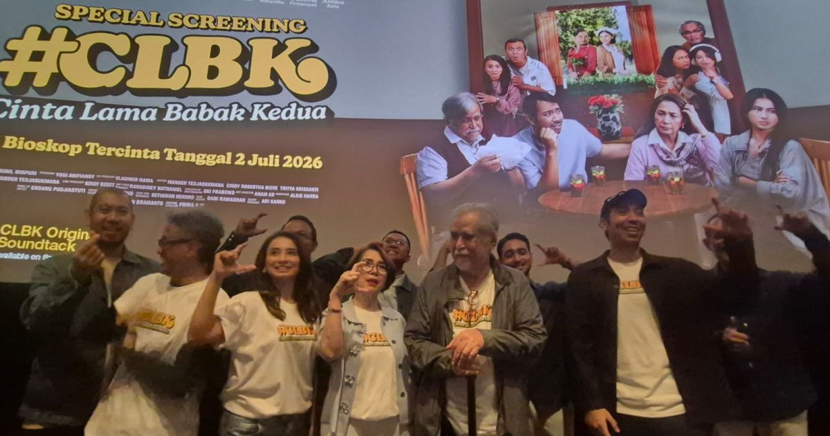 Legenda Film Indonesia, Slamet Rahardjo dan Widyawati, Kembali Beradu Akting dalam Drama Romansa Lintas Generasi