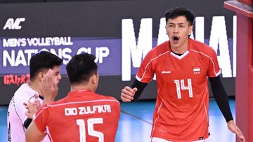 Dramatis! Timnas Voli Putra Raih Kemenangan Krusial Atas Thailand di Ajang AVC Cup 2026
