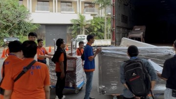 Penataan Aset Dimulai: Inventaris Hotel dan Apartemen Sultan Jakarta Pusat Mulai Dikosongkan