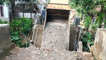 Pemkab Pandeglang Bergerak Cepat Tangani Dua Titik Bencana Infrastruktur di Kecamatan Sumur